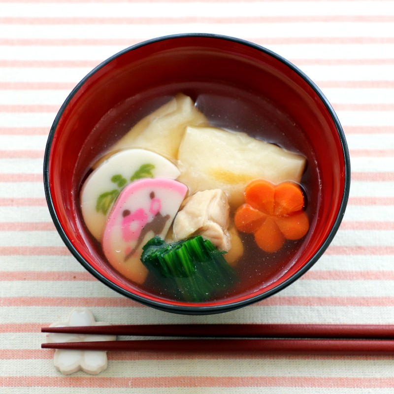 切り出しかまぼこのお雑煮 レシピ集 一正蒲鉾株式会社